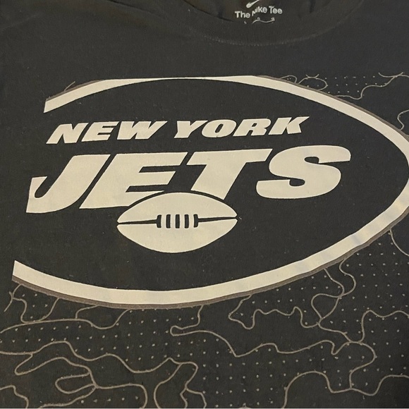 NWOT Nike Men's New York Jets Reflective Black T-Shirt NFL (L) - Picture 3 of 6